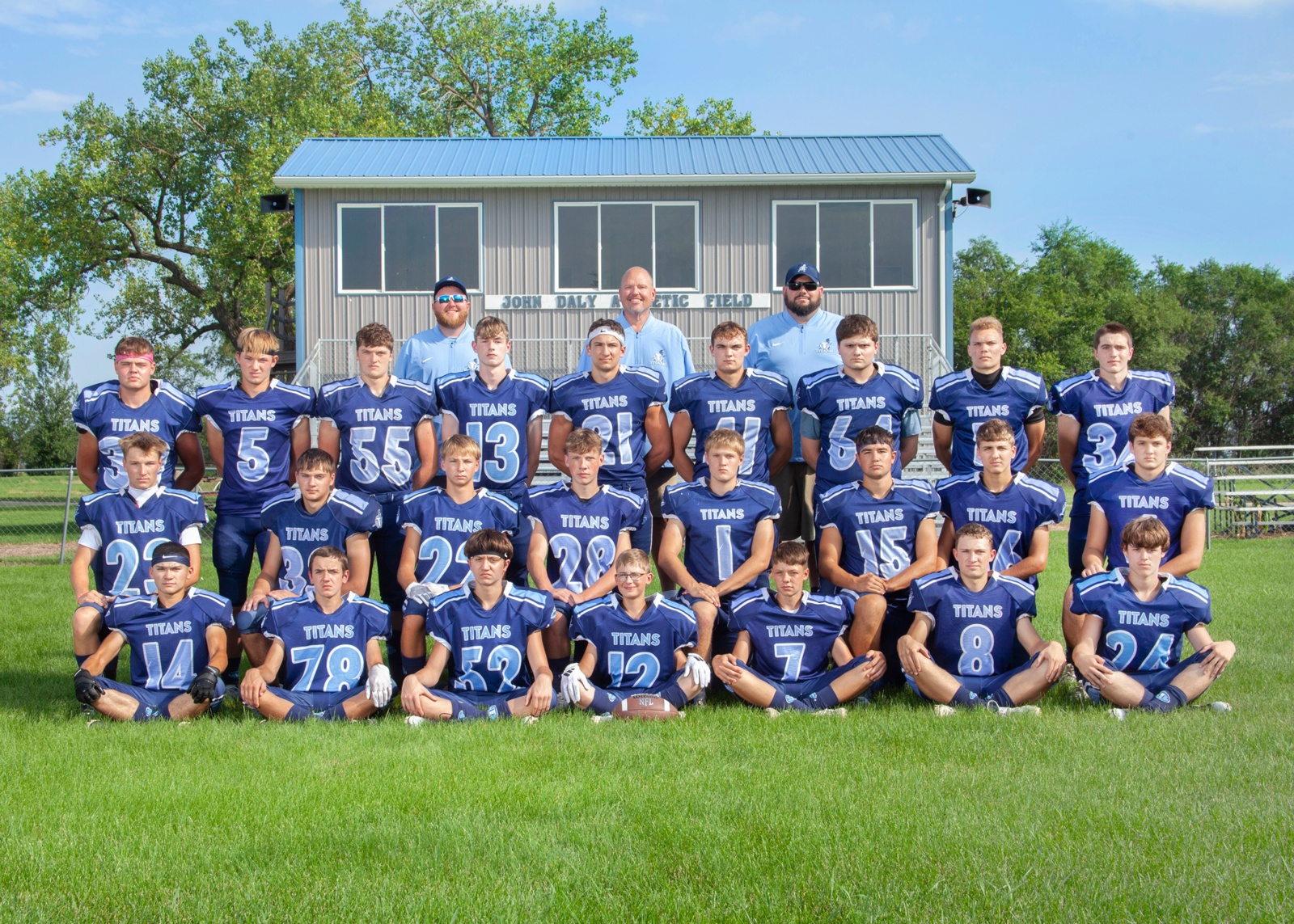 Varsity 2025 Team Football Picture